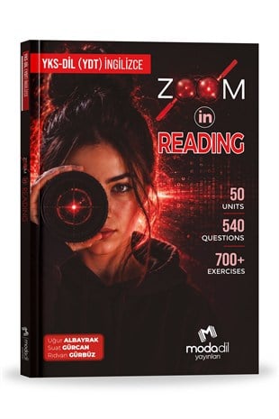 Okuma-Kelime ÇalıştıranlarYKSDİL (YDT) - ZOOM IN READINGMODADİL Yayınları