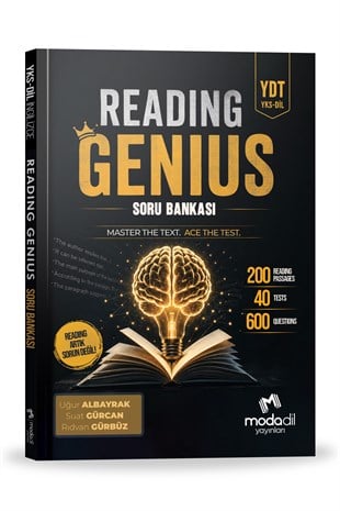 Skills ÇalıştıranlarYKSDİL (YDT) - Reading Genius - Soru BankasıMODADİL Yayınları