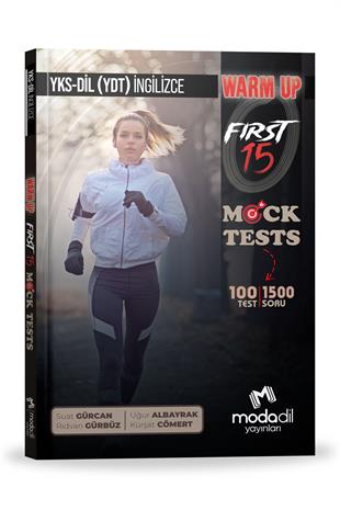 Soru Bankası YKSDİL (YDT) - WARM UP - FIRST 15 - MOCK TESTSMODADİL Yayınları