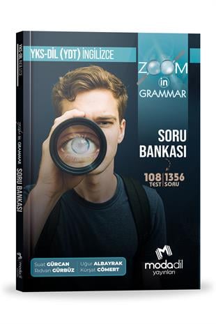 Soru BankasıYKSDİL (YDT) - ZOOM IN GRAMMAR - SORU BANKASIMODADİL Yayınları