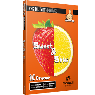 YDT (YKS-DİL)YKS-DİL Thumbs Up - 10 Deneme - Sweet & SourMODADİL Yayınları