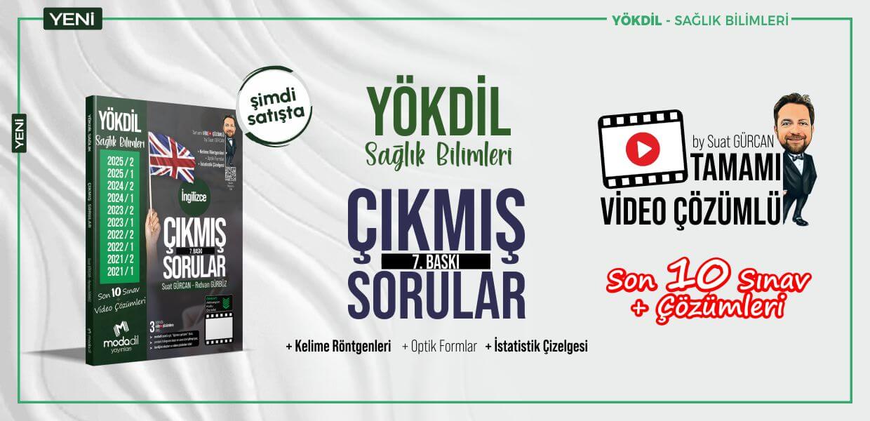 YÖKDİL SAĞLIK Çıkmış Sorular Tamamı Video Çözümlü