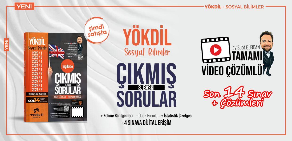 YÖKDİL Sosyal Çıkmış Sorular Tamamı Video Çözümlü