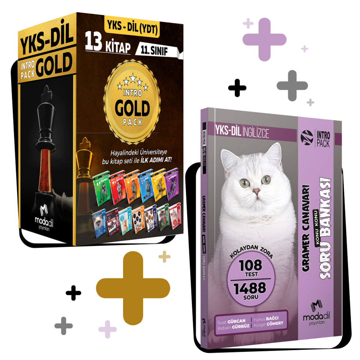 11. Sınıf SetleriYKSDİL INTRO PACK - GOLD PLUS (11. Sınıf Seti)MODADİL Yayınları