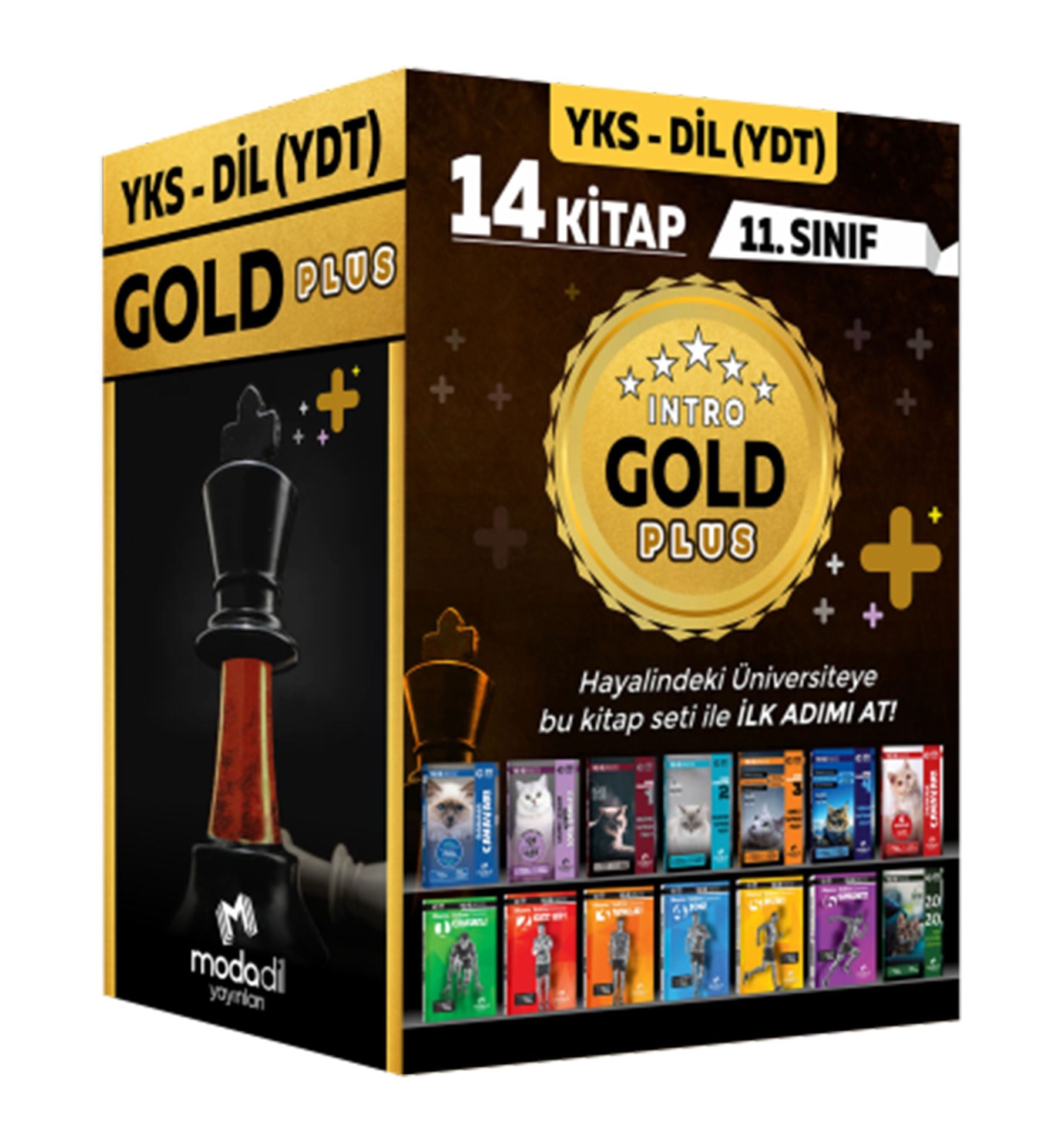 11. Sınıf SetleriYKSDİL INTRO PACK - GOLD PLUS (11. Sınıf Seti)MODADİL Yayınları