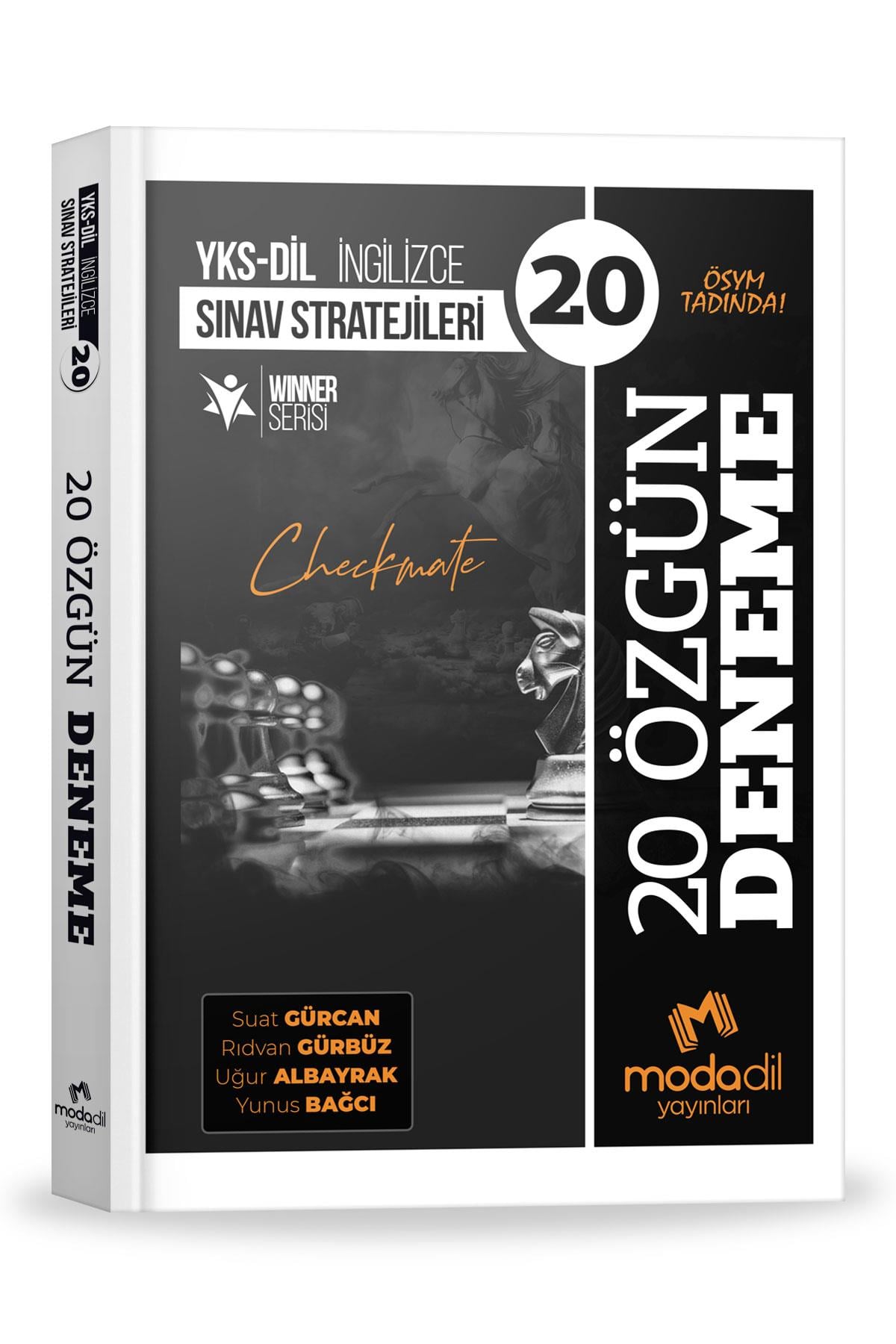 Deneme Sınavı (80 Soru)YKS-DİL İngilizce Sınav Stratejileri 20 - Checkmate - 20 Özgün DenemeMODADİL Yayınları