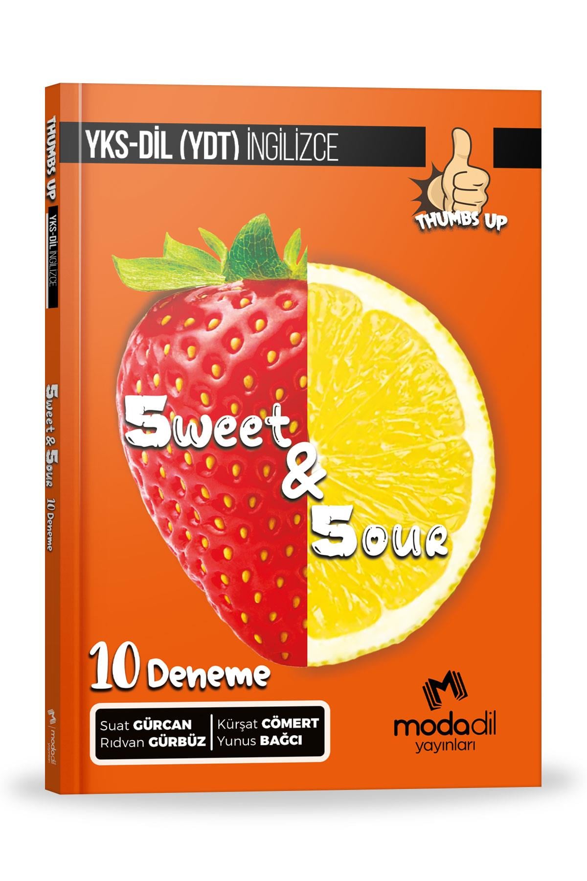 Deneme Sınavı (80 Soru)YKS-DİL Thumbs Up - 10 Deneme - Sweet & SourMODADİL Yayınları