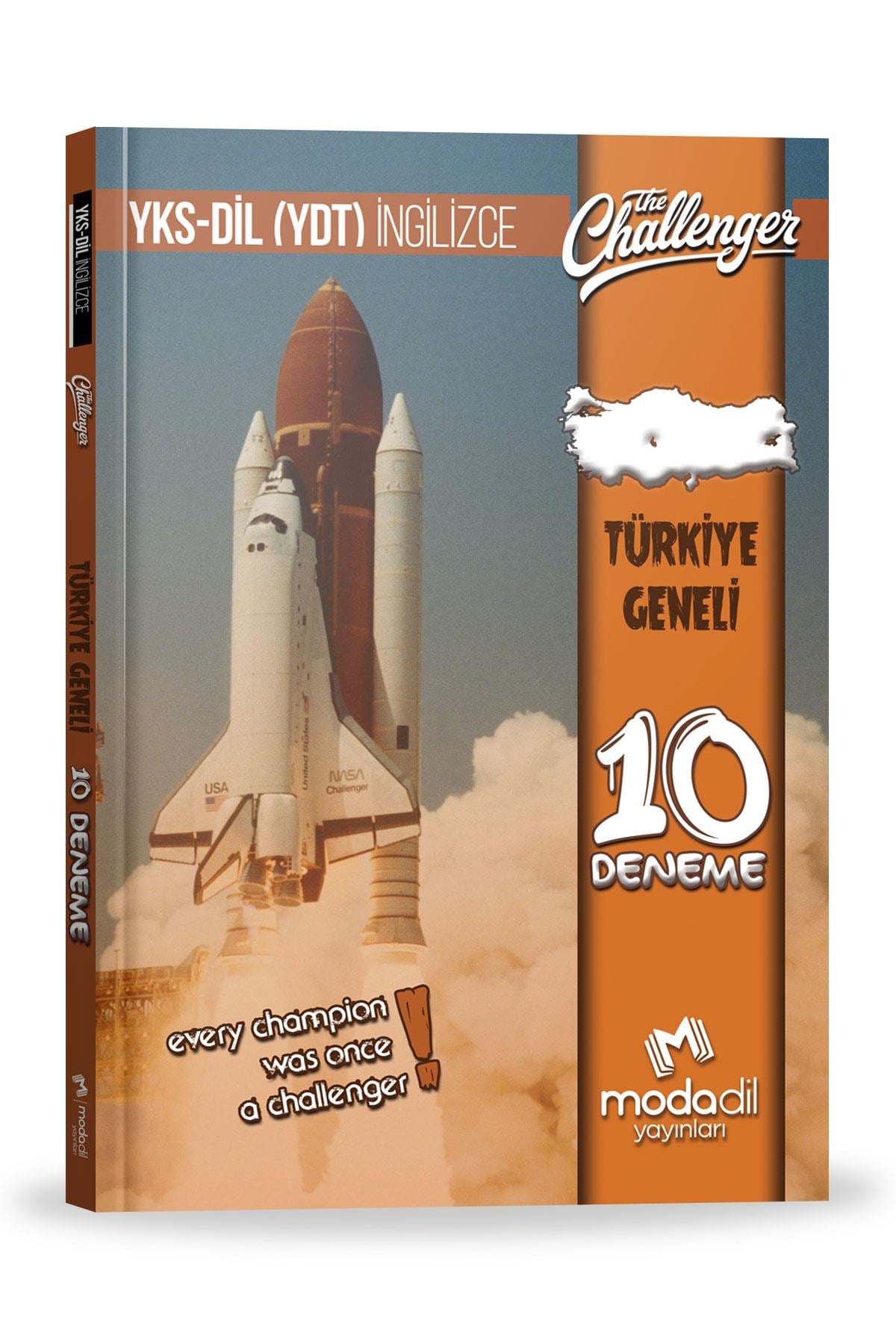 Deneme Sınavı (80 Soru)YKS-DİL (YDT) The Challenger - Türkiye Geneli - 10 DenemeMODADİL Yayınları