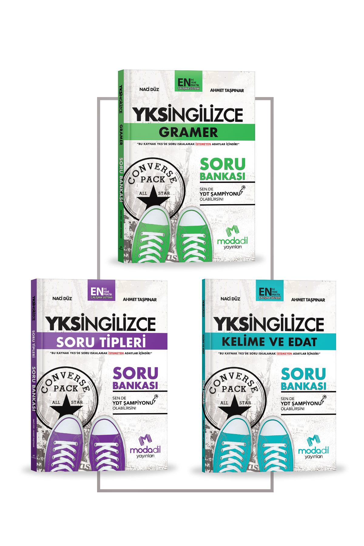 KİTAP SETLERİYKSDİL Converse Soru Bankası Seti (3 Kitap)MODADİL Yayınları