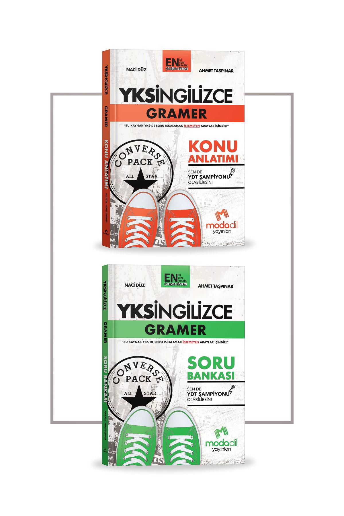 KİTAP SETLERİYKSDİL (YDT) Converse Gramer Konu + Gramer Soru - 2'li SetMODADİL Yayınları