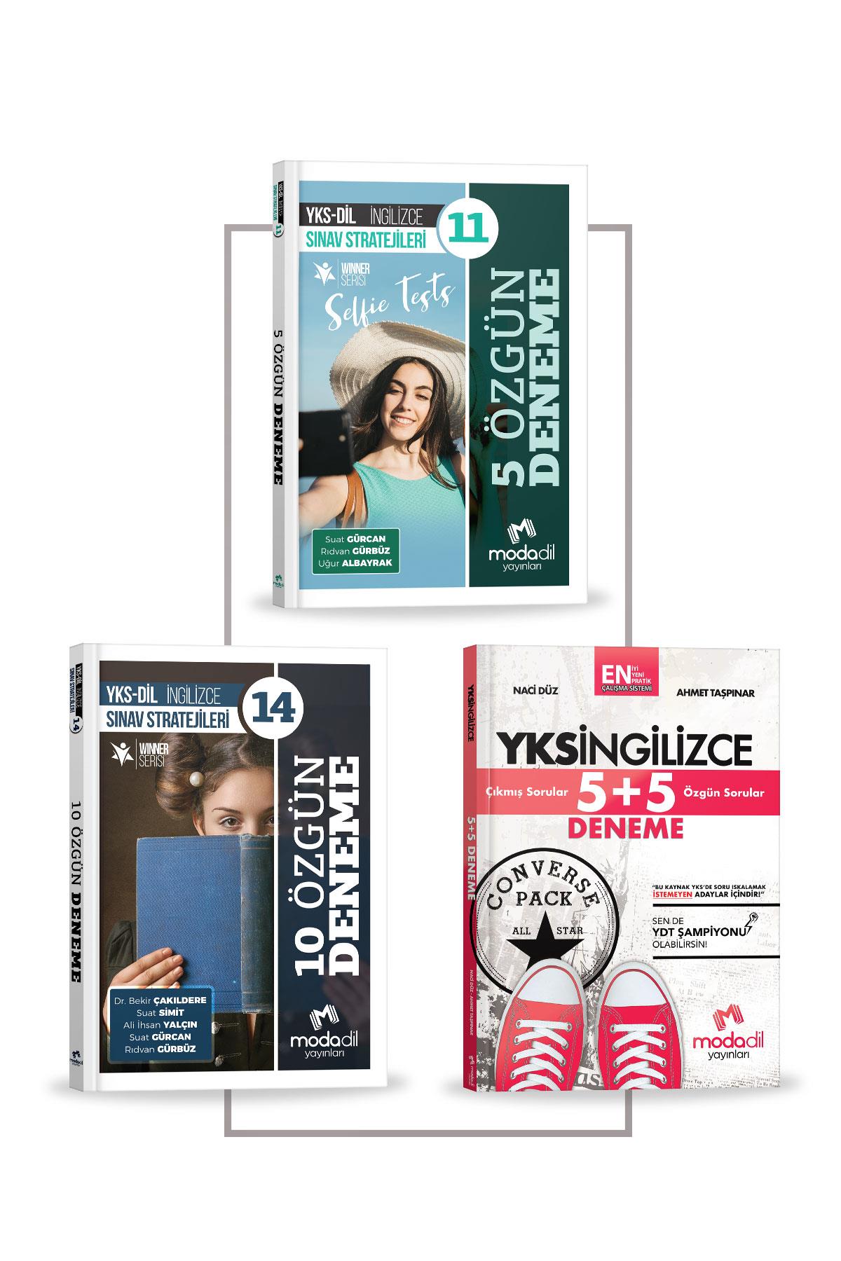 KİTAP SETLERİYKSDİL (YDT) Deneme Seti (25 Deneme)MODADİL Yayınları