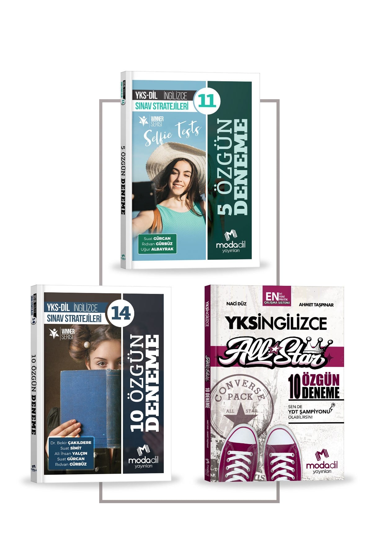 KİTAP SETLERİYKSDİL (YDT) Deneme Seti (25 Deneme)MODADİL Yayınları