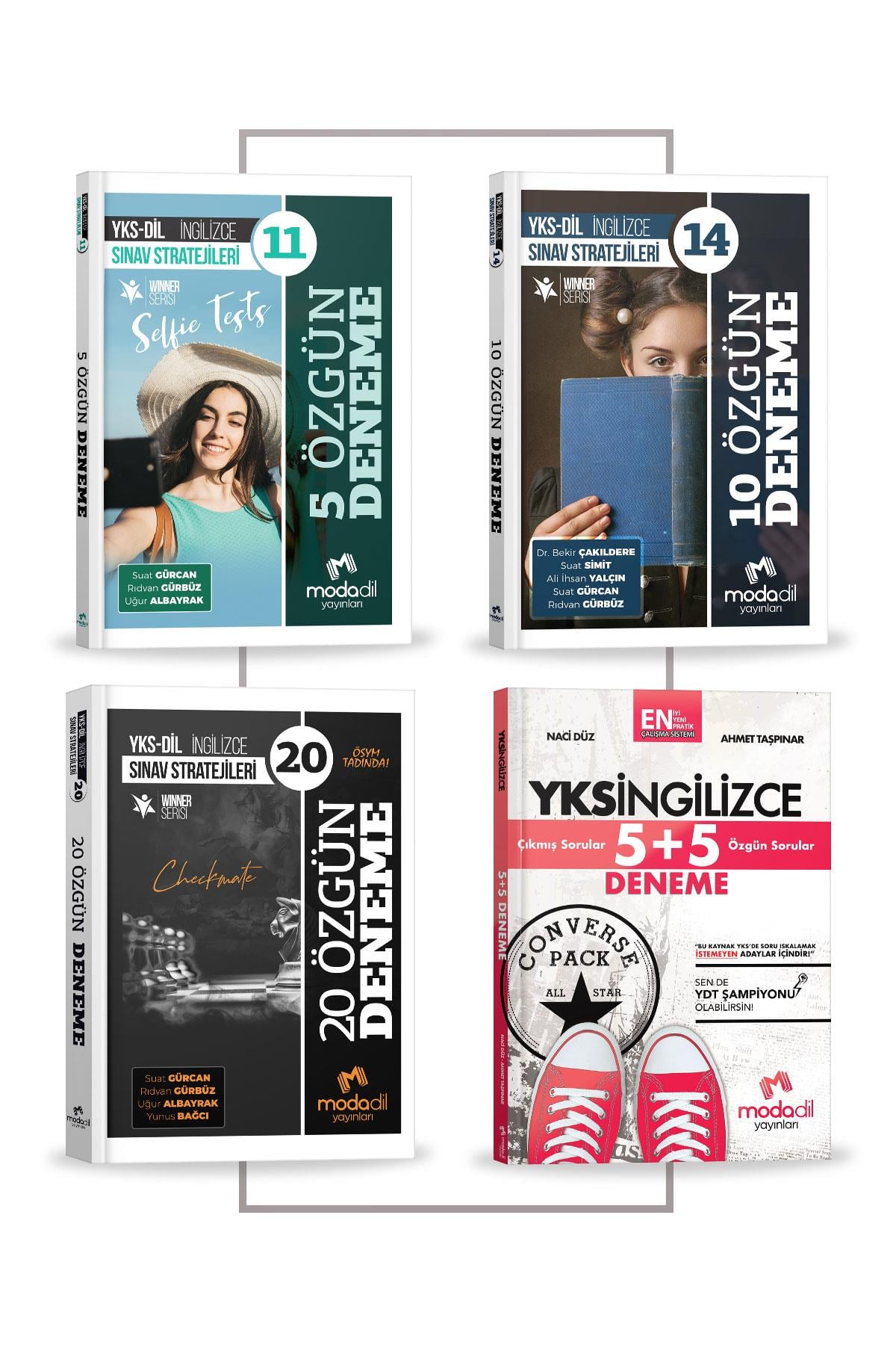 KİTAP SETLERİYKSDİL (YDT) Deneme Seti (45 Deneme)MODADİL Yayınları