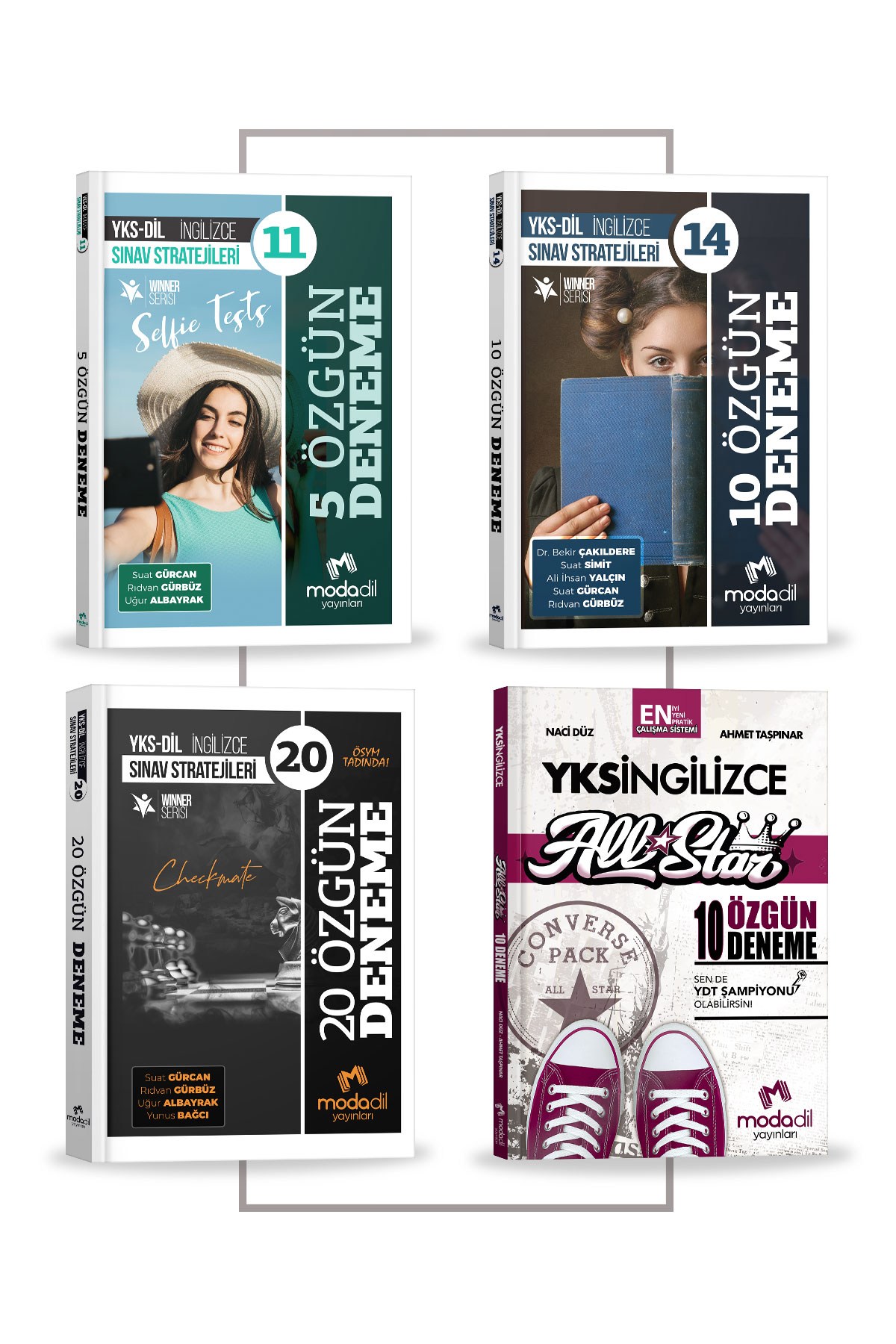 KİTAP SETLERİYKSDİL (YDT) Deneme Seti (45 Deneme)MODADİL Yayınları