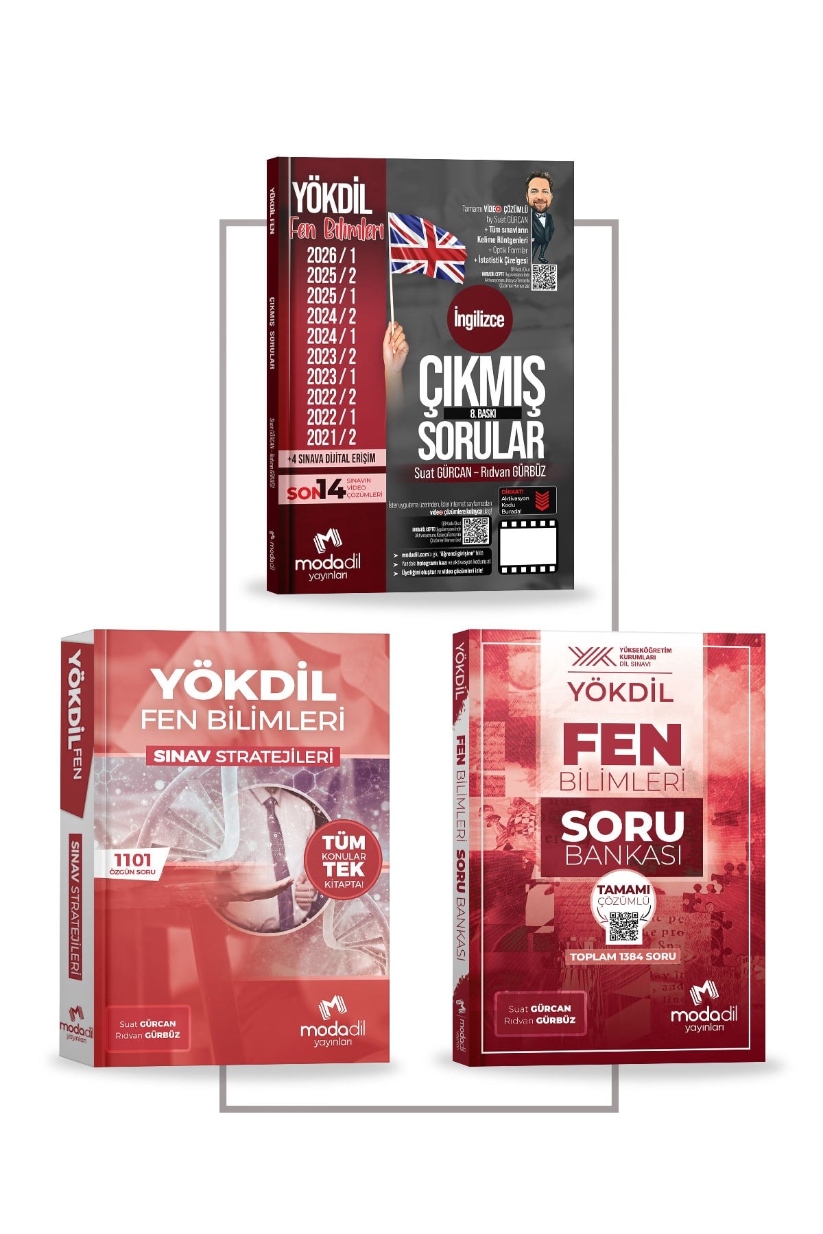 KİTAP SETLERİYÖKDİL FEN - Kazandıran SET AMODADİL Yayınları