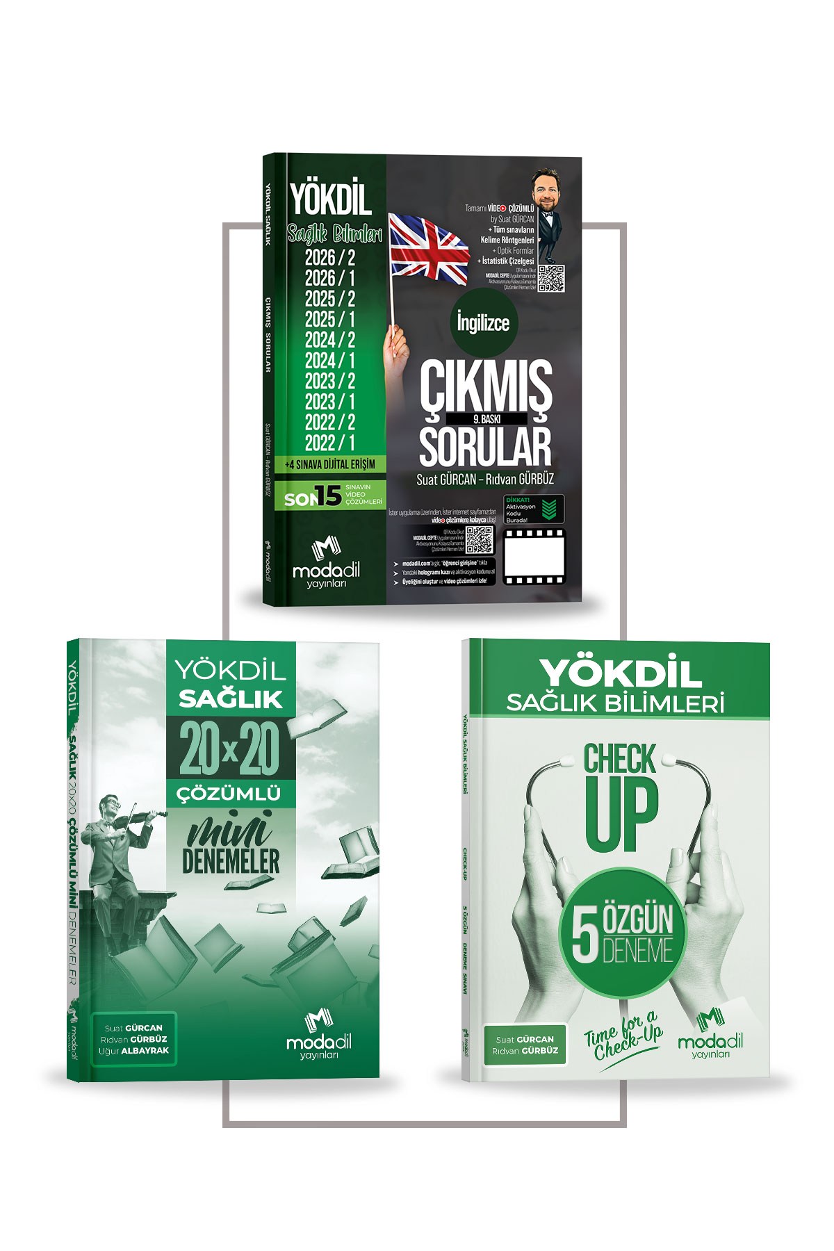KİTAP SETLERİYÖKDİL SAĞLIK Deneme ve Soru SetiMODADİL Yayınları