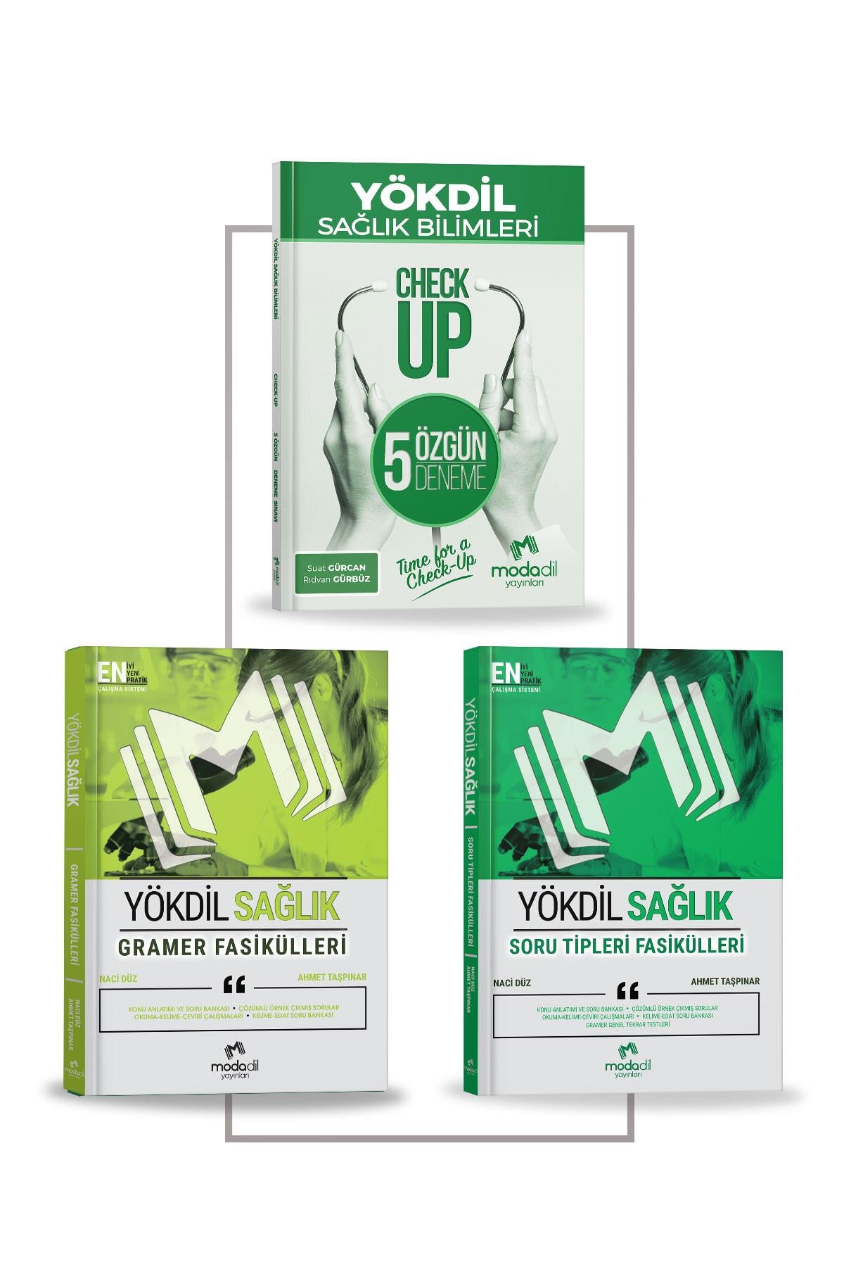 KİTAP SETLERİYÖKDİL SAĞLIK - Kazandıran SET BMODADİL Yayınları