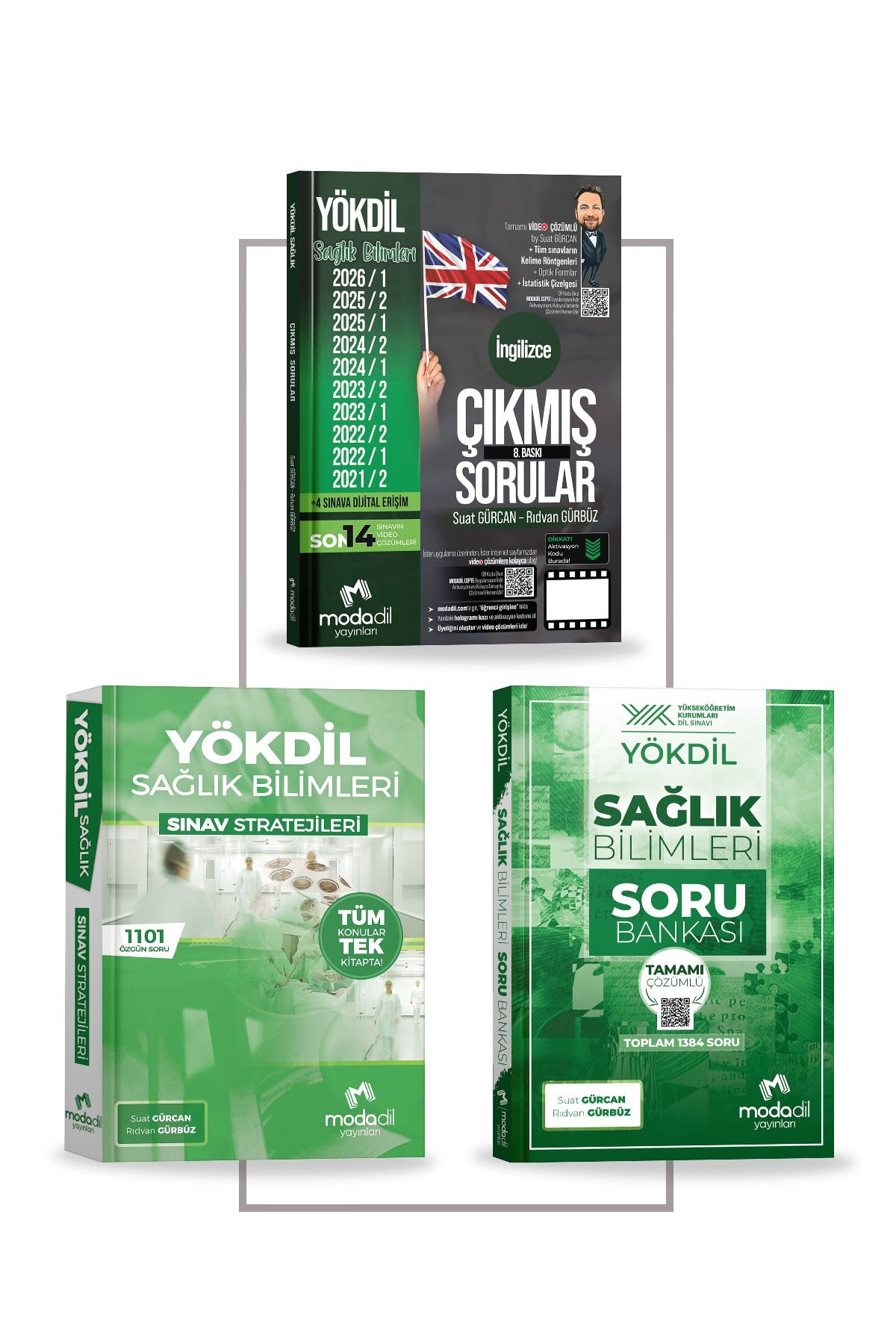 KİTAP SETLERİYÖKDİL SAĞLIK - Kazandıran SET AMODADİL Yayınları