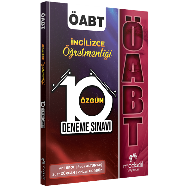 ÖABT İngilizce ÖğretmenliğiÖABT İngilizce Öğretmenliği - 10 DenemeMODADİL Yayınları
