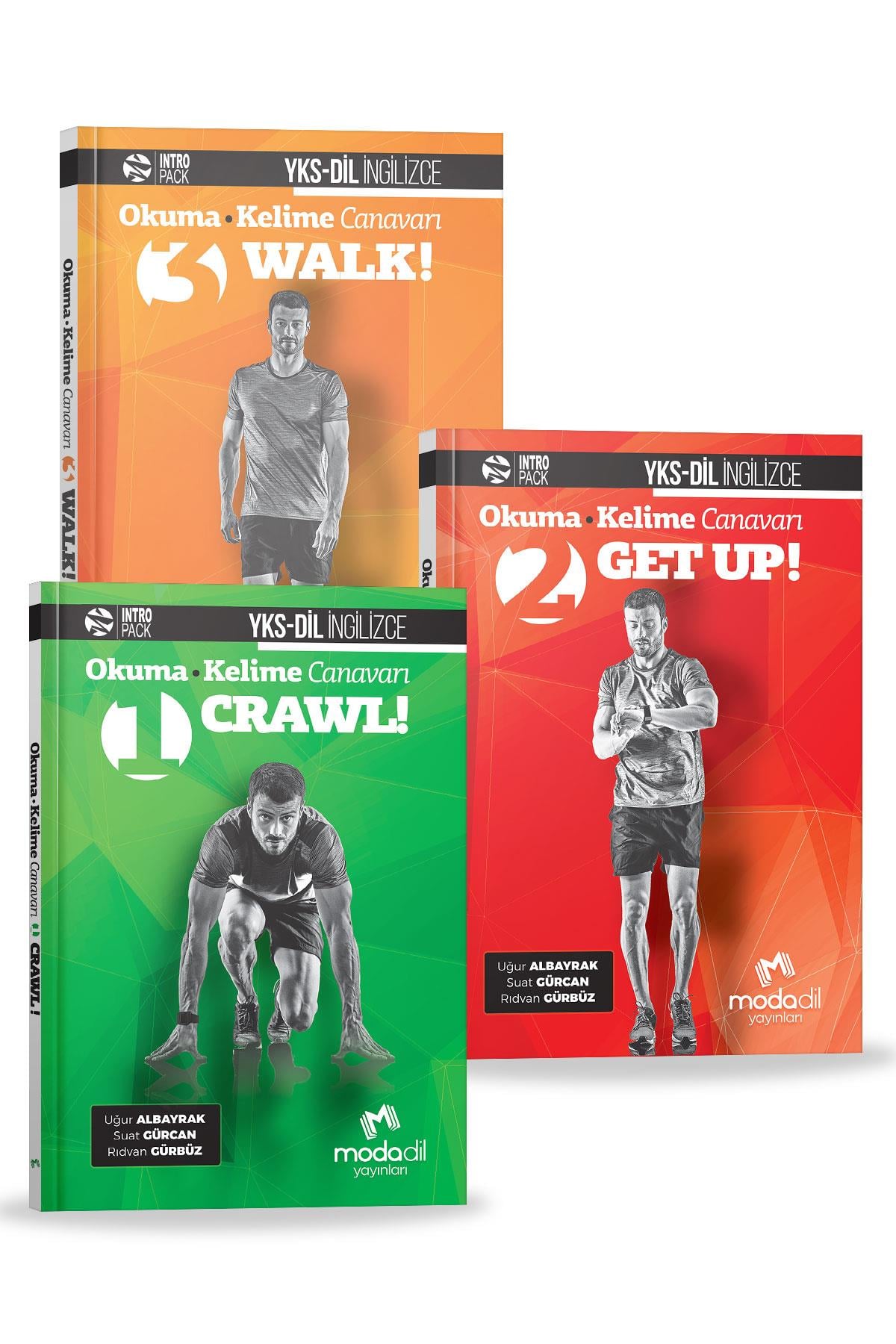 ÖN HAZIRLIKYKS-DİL Okuma Kelime Canavarı 1-2-3 (Crawl-Get Up-Walk)MODADİL Yayınları