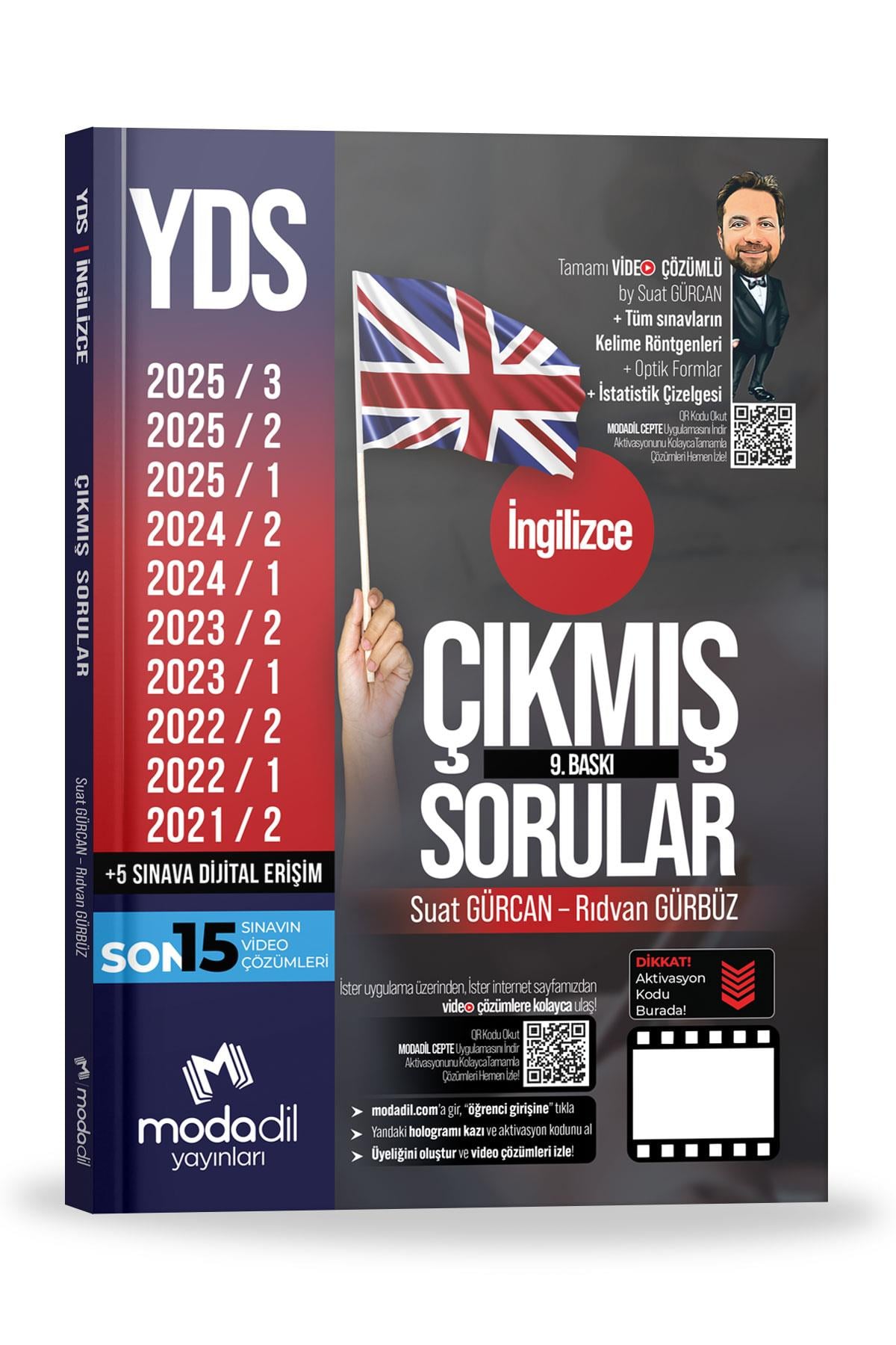 YDSYDS İngilizce Çıkmış Sorular Tamamı Video ÇözümlüMODADİL Yayınları