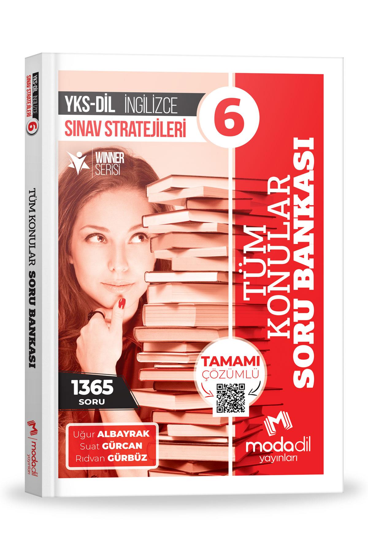 YDT (YKS-DİL)YKS-DİL İngilizce Sınav Stratejileri 6 - Tüm Konular Soru BankasıMODADİL Yayınları