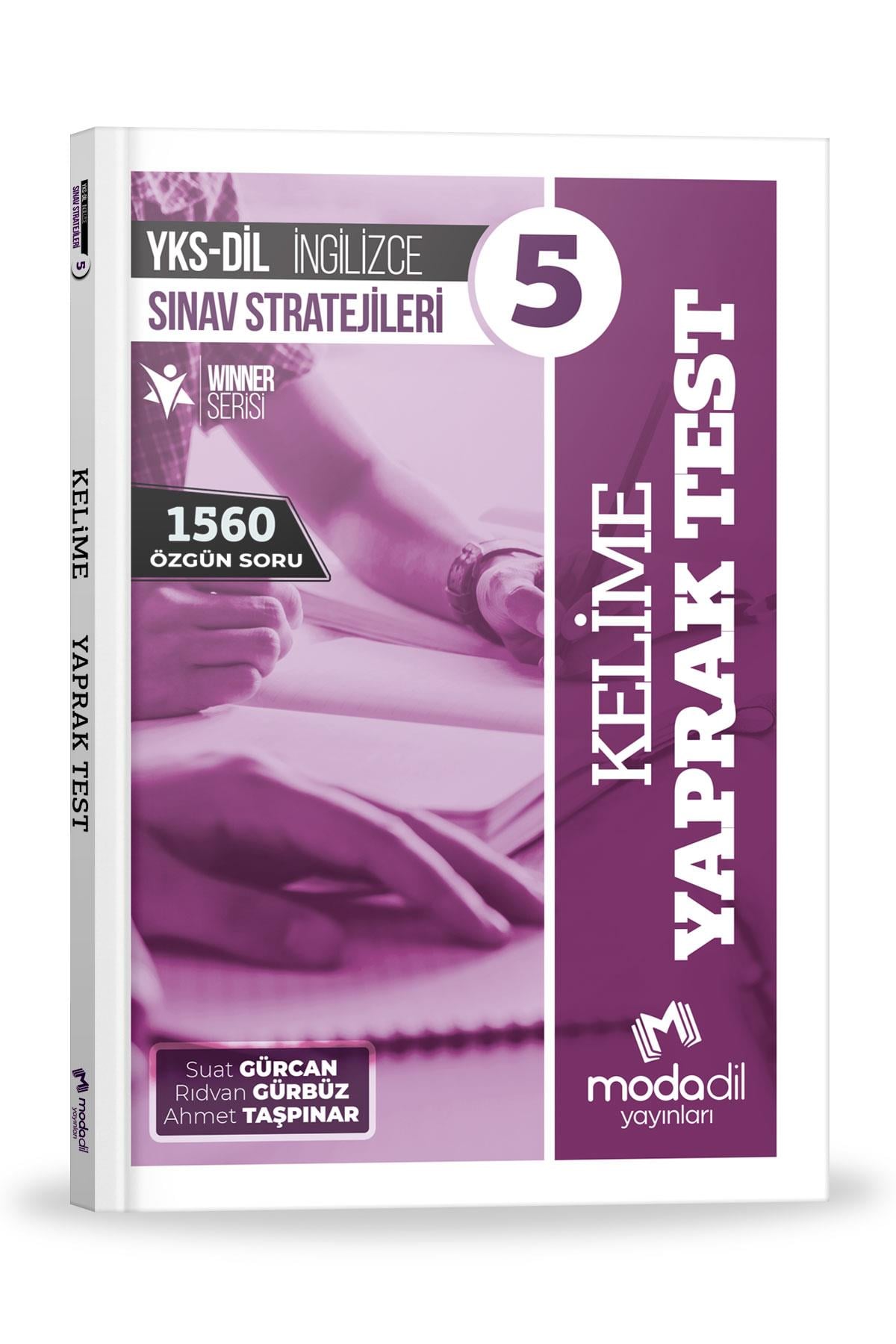 YDT (YKS-DİL)YKS-DİL İngilizce Sınav Stratejileri 5 - Kelime Yaprak TestMODADİL Yayınları