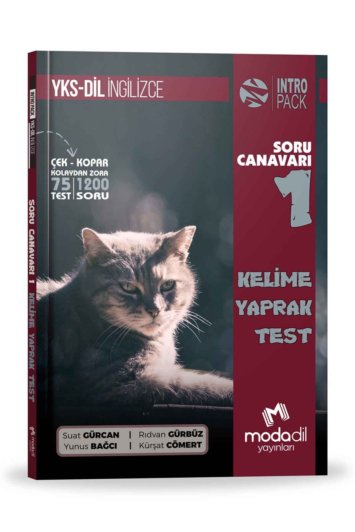 YDT (YKS-DİL)YKS-DİL İngilizce Soru Canavarı 1 - Kelime Yaprak TestMODADİL Yayınları
