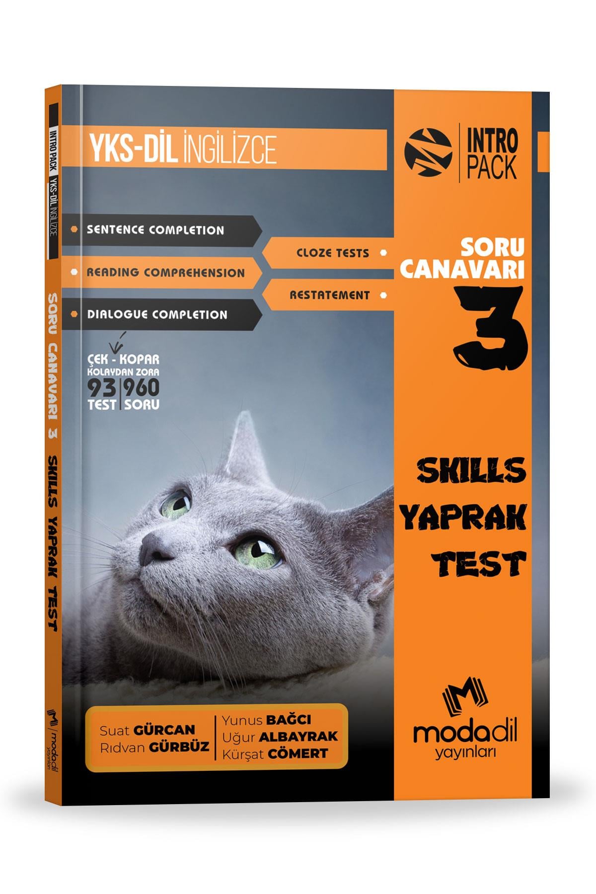 YDT (YKS-DİL)YKS-DİL İngilizce Soru Canavarı 3 - Skills Yaprak TestMODADİL Yayınları