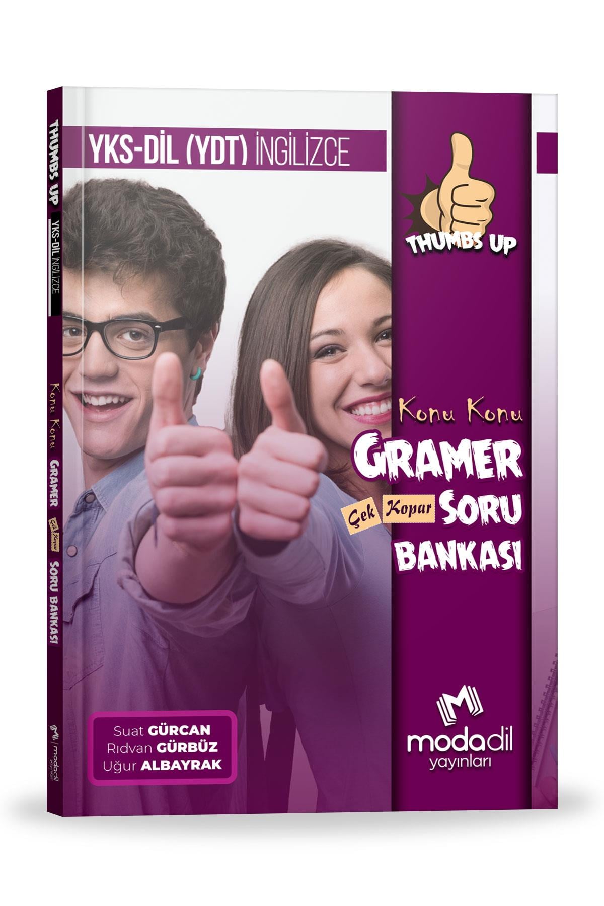 YDT (YKS-DİL)YKS-DİL Thumbs Up - Konu Konu Gramer Soru Bankası (Çek-Kopar)MODADİL Yayınları