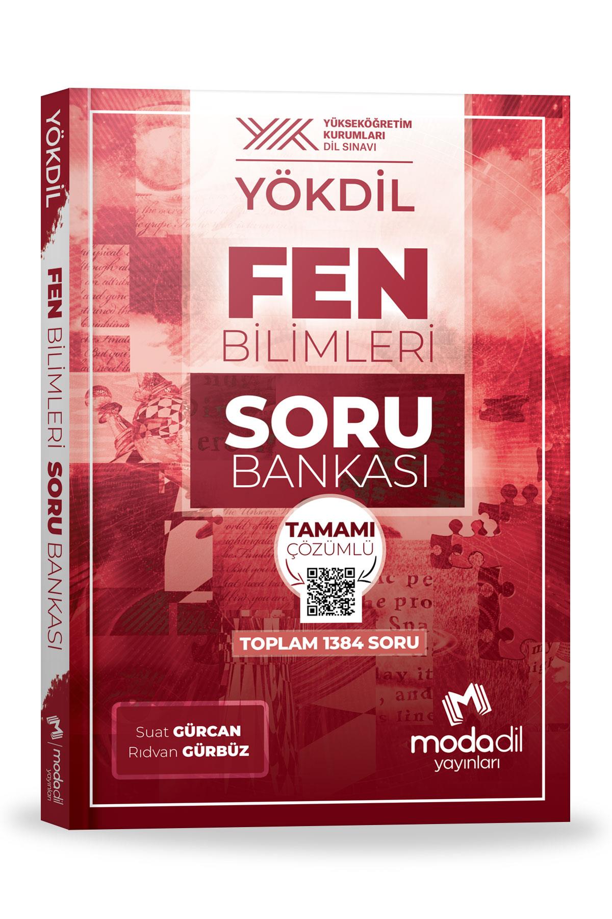 YÖKDİL FENYÖKDİL Fen Bilimleri Tamamı Çözümlü Soru BankasıMODADİL Yayınları