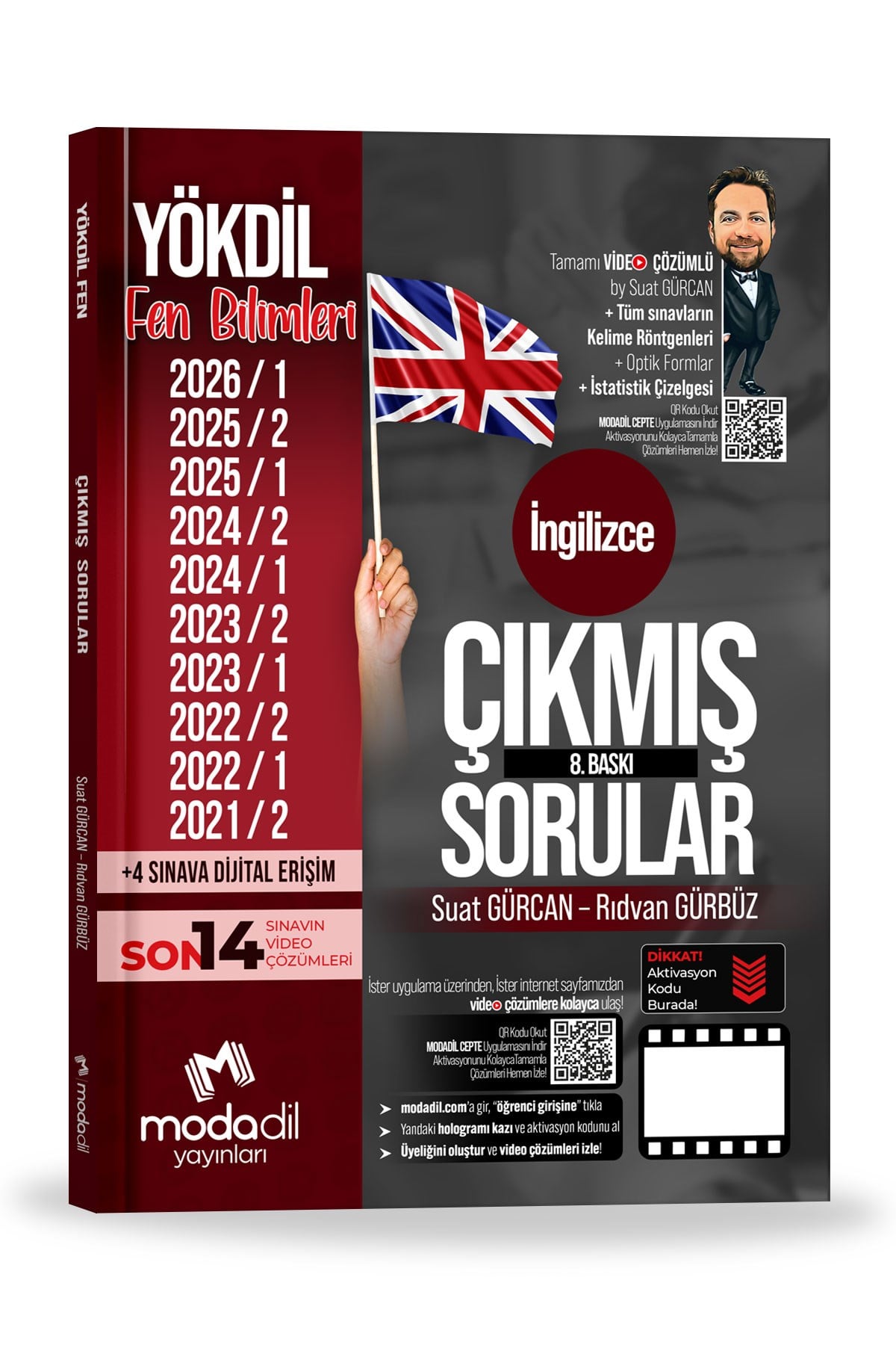 YÖKDİL FENYÖKDİL Fen Çıkmış Sorular Tamamı Video ÇözümlüMODADİL Yayınları