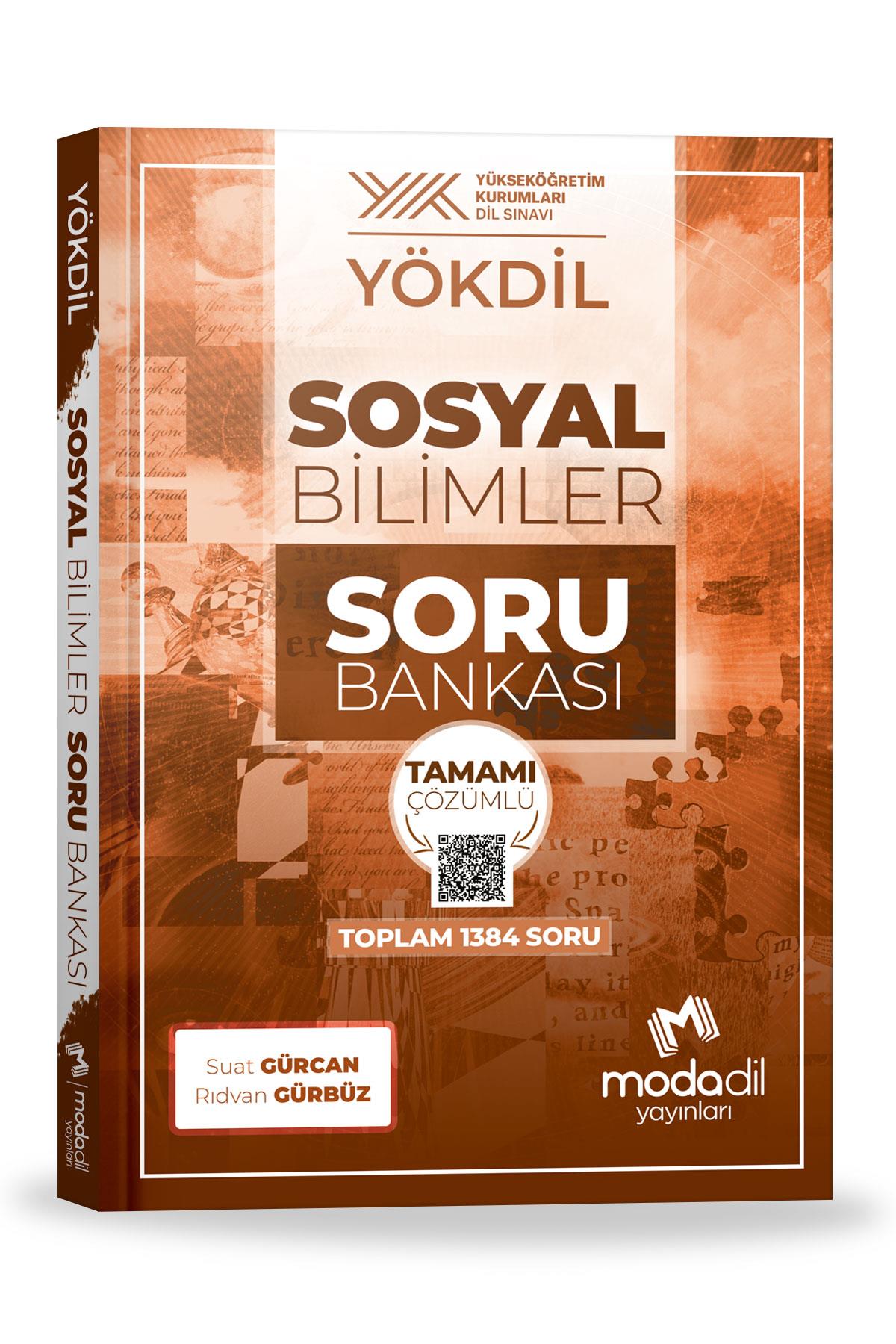 YÖKDİL SOSYALYÖKDİL Sosyal Bilimler Tamamı Çözümlü Soru BankasıMODADİL Yayınları