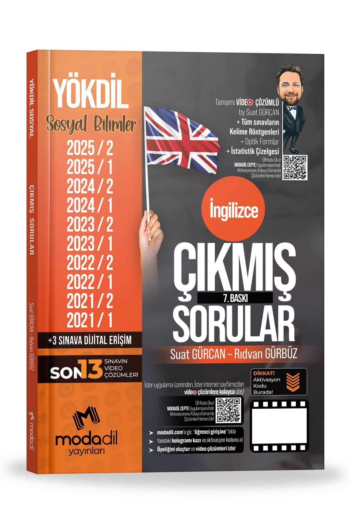 YÖKDİL SOSYALYÖKDİL Sosyal Çıkmış Sorular Tamamı Video ÇözümlüMODADİL Yayınları