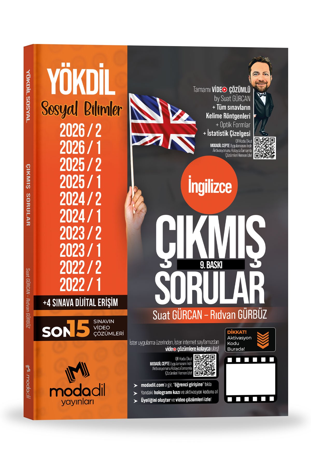 YÖKDİL SOSYALYÖKDİL Sosyal Çıkmış Sorular Tamamı Video ÇözümlüMODADİL Yayınları