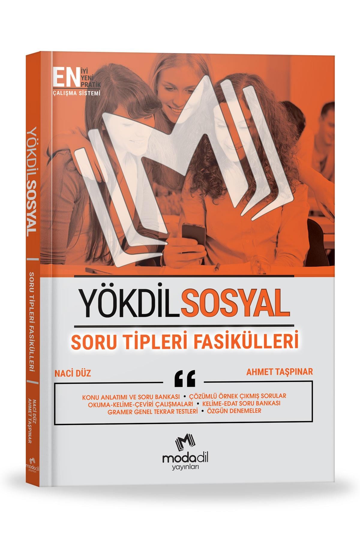 YÖKDİL SOSYALYÖKDİL Sosyal Soru Tipleri FasikülleriMODADİL Yayınları