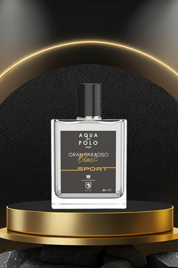 Aqua Di Polo 1987 Gran Paradiso Black Sport EDP 50 ml Erkek Parfüm