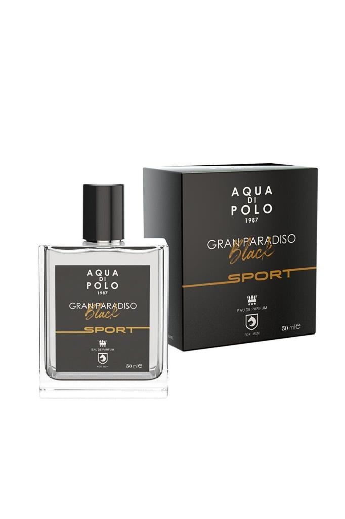 Aqua Di Polo 1987 Gran Paradiso Black Sport EDP 50 ml Erkek Parfüm