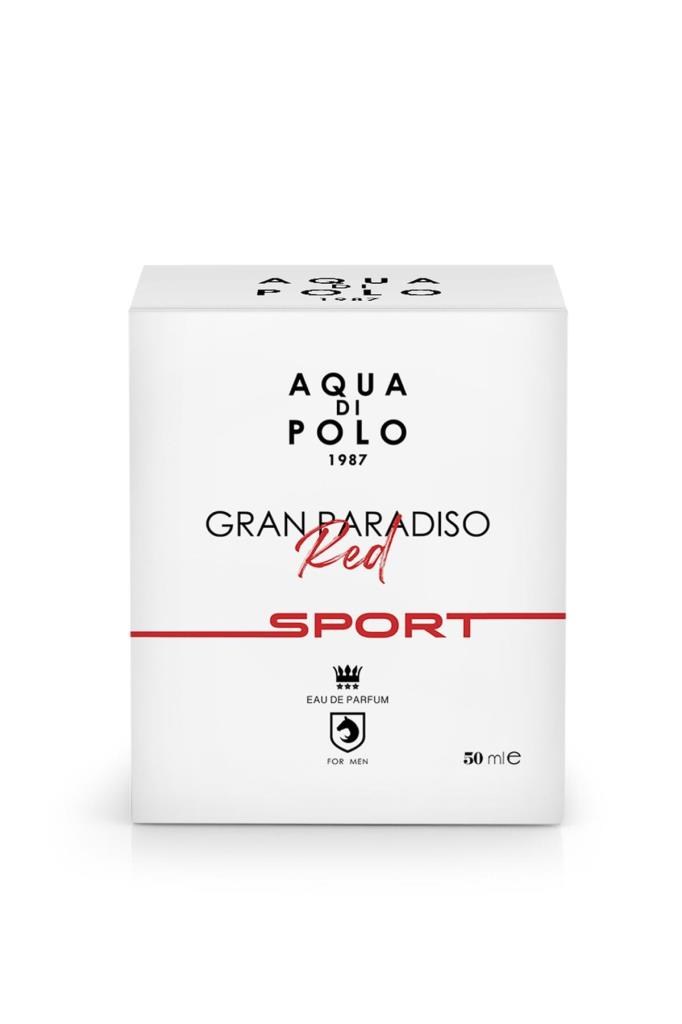 Aqua Di Polo 1987 Gran Paradiso Red Sport EDP 50 ml Erkek Parfüm
