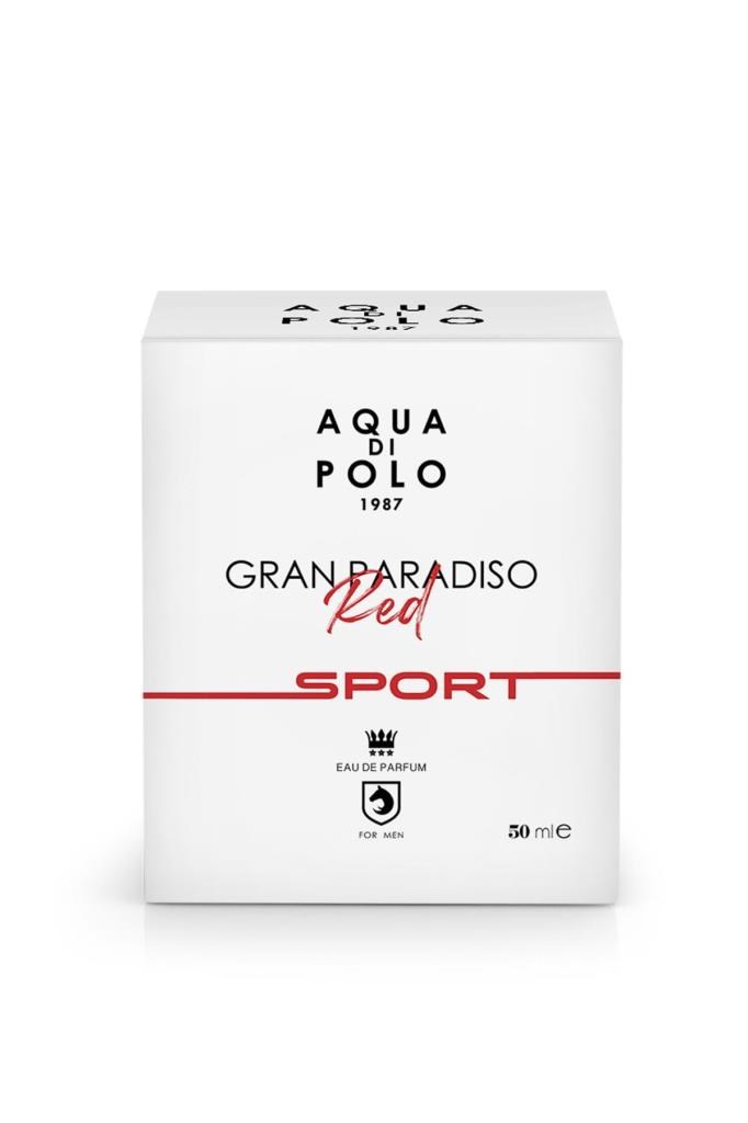 Aqua Di Polo 1987 Gran Paradiso Red Sport EDP 50 ml Erkek Parfüm