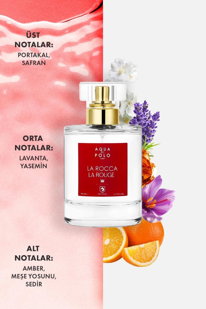 Aqua Di Polo 1987 La Rocca La Rouge EDP 50 ml Kadın Parfüm