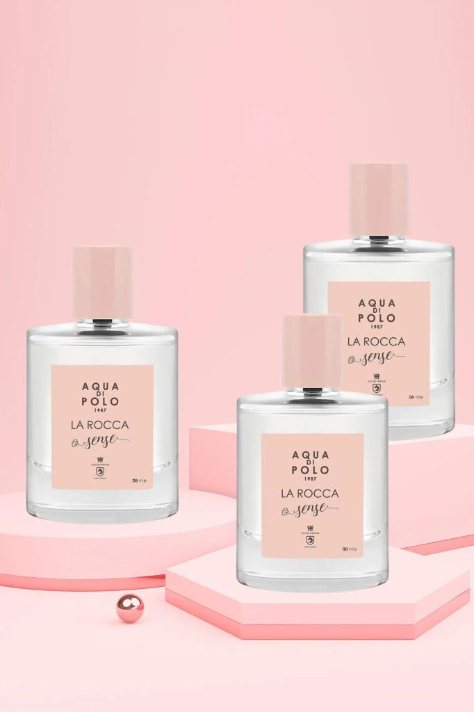 Aqua Di Polo 1987 La Rocca Sense EDP Kadın Parfüm Seti 50ml 3 Adet | Çiçeksi, Oryantal |Yasemin, Vanilya, Sedir
