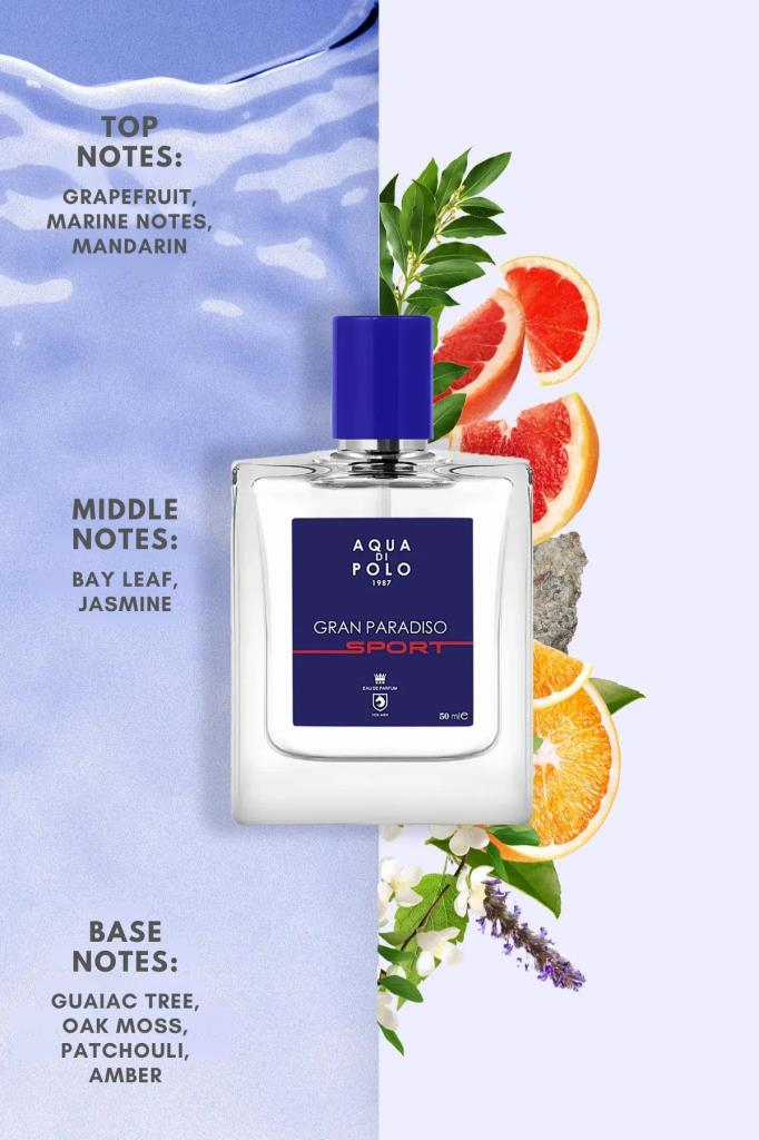 Aqua Di Polo 1987 La Rocca Sense EDP Kadın Parfüm & Gran Paradiso Sport EDP Erkek Parfüm Seti 50ml 2 Adet