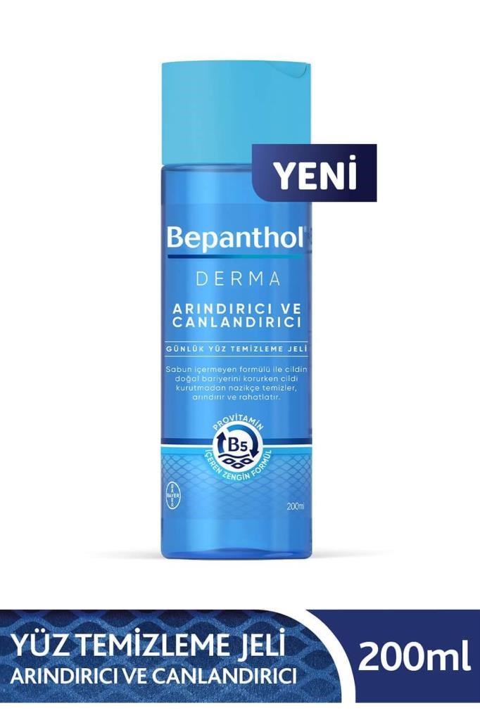 Bepanthol Derma Arındırıcı Günlük Yüz Temizleme Jeli 200 ml