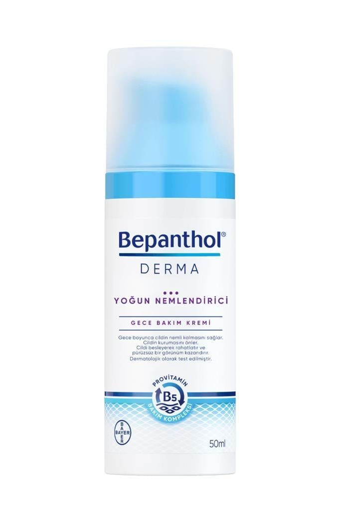 Bepanthol Derma Yoğun Nemlendirici Gece Bakım Kremi 50 ml