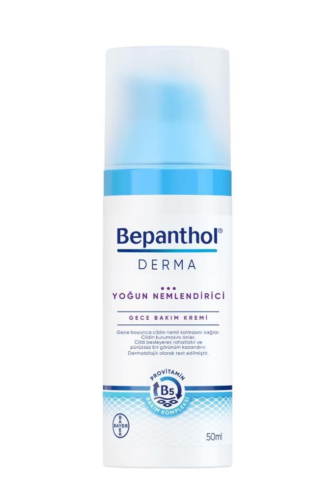 Bepanthol Derma Yoğun Nemlendirici Gece Bakım Kremi 50 ml