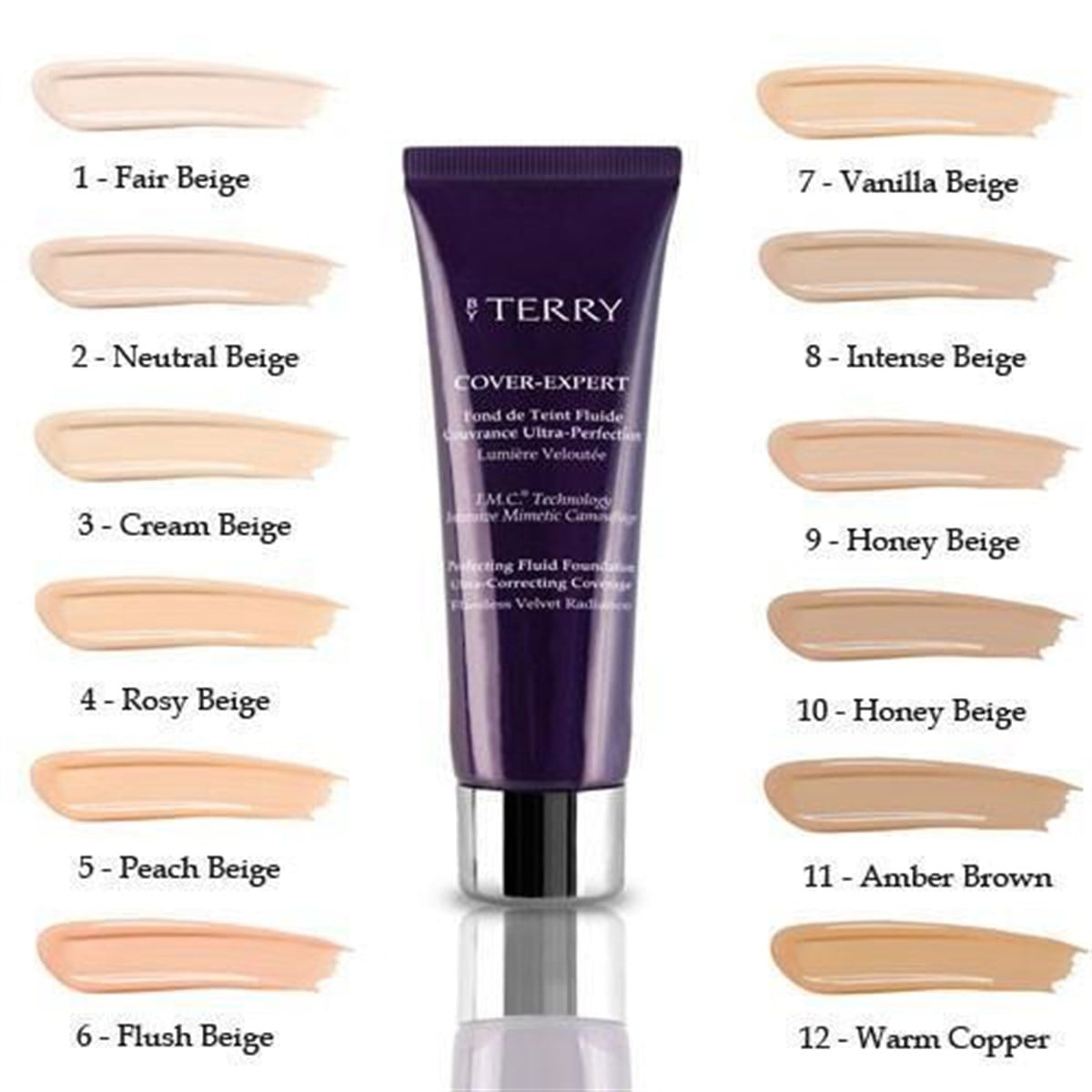 By Terry Sheer Expert Perfecting Fluid Foundation 6 Fondöten