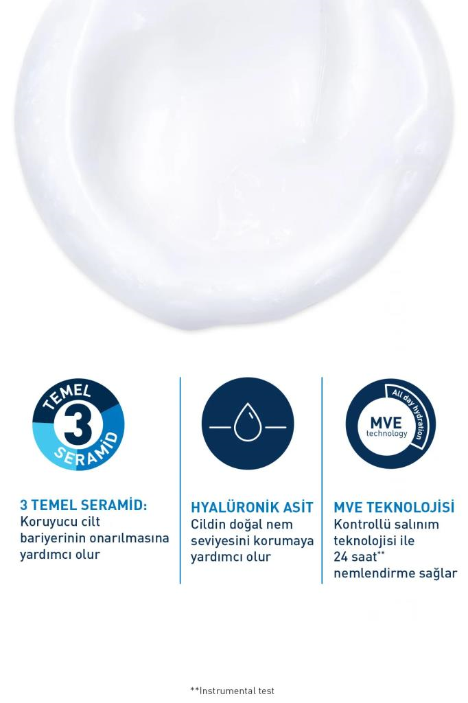 CeraVe Nemlendiren Temizleyici Normal & Kuru Ciltler Yüz Vücut 236 ml