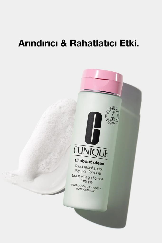 Clinique All About Clean Facial Soap Oily Skin 400 ml  Yüz Temizleme Jeli
