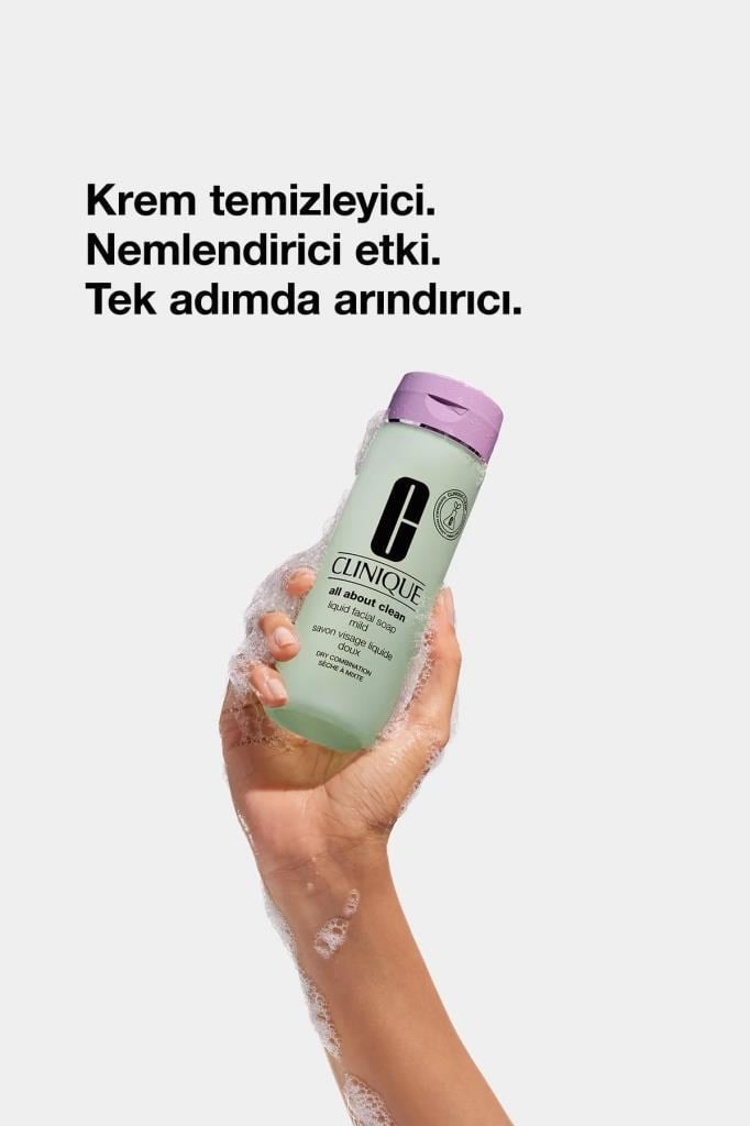 Clinique All About One Clean Milk Dry Skin 200 ml Yüz Temizleyici